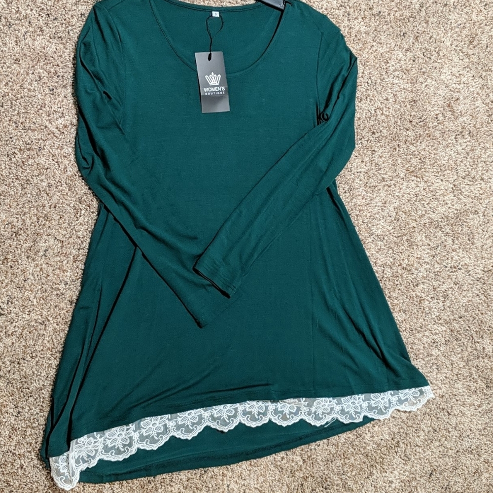 Green long sleeve drsss